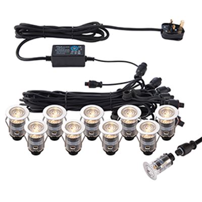 Picture of IKON PRO CCT 25MM KIT 10 IP67 0.75W
3000K-4000K 120LUM COLOUR ADJUSTABLE BY
TURNING THE HEADS
SAXBY