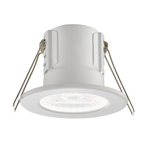 Picture of ShieldECO 4W DIMMABLE LED FITTING MATT WHITE
COOL WHITE 500LM IP65 57mm CUT OUT
ANTI GLARE LENSE