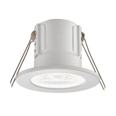 Picture of ShieldECO 4W DIMMABLE LED FITTING MATT WHITE
COOL WHITE 500LM IP65 57mm CUT OUT
ANTI GLARE LENSE