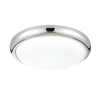 Picture of MONTANA 300MM ROUND FLUSH 15W LED CHROME PLATE D:330MM H:70MM
COLOUR ADJUSTABLE WITH FLICK OF SWITCH 3000K/4000K/6500K 940LM
SAXBY