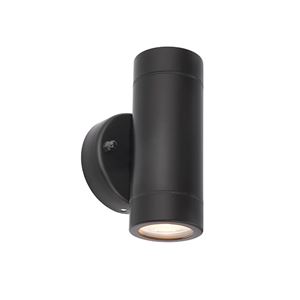 Picture of PALIN 2LT SPOT WALL IP44  MATT BLACK
saxby