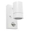 Picture of PALIN 1LT FIXED SPOT WALL IP44  GLOSS WHITE C/W PIRsaxby