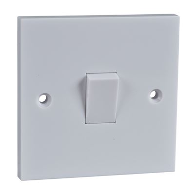 Picture of 6amp intermediate SwitchWhite Plastic