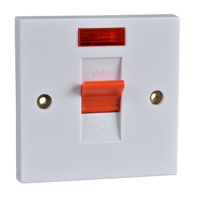 Picture of 50amp Cooker switch with NeonGCKRN50A