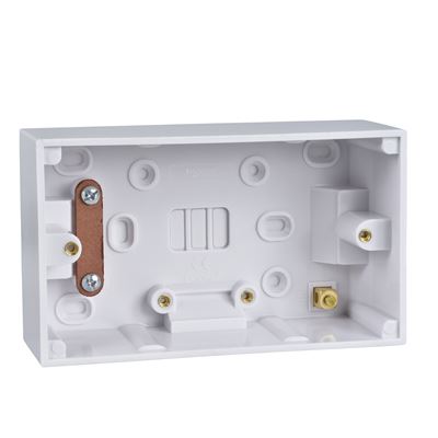Picture of Box Surface Mount 45mm Deep 2gangGPAT2G47