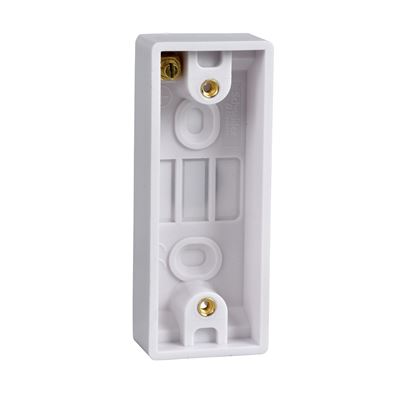 Picture of 1gang 16mm Architrave Surface Boxwhite plastic