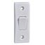 Picture of 1gang 2way 10amp Architrave SwitchWhite Plastic