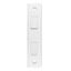 Picture of 2gang 2way 10amp Architrave SwitchWhite Plastic