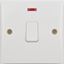 Picture of 20amp Double Pole Switch Neon + Flexoutletwhite plastic