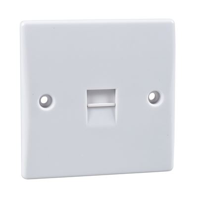 Picture of Single Slave  Telephone Flatwhite plastic