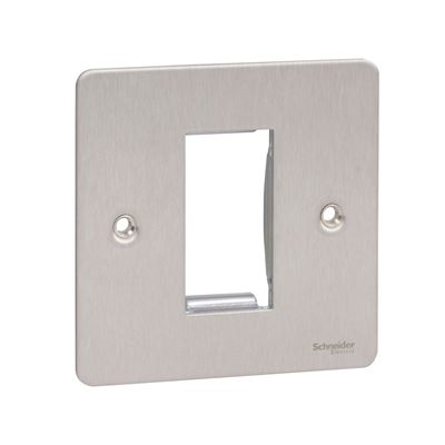 Picture of GU8250SS1 GANG EURO GRID PLATE SS
