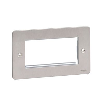 Picture of GU8280SS3/4 GANG GRID PLATE SS