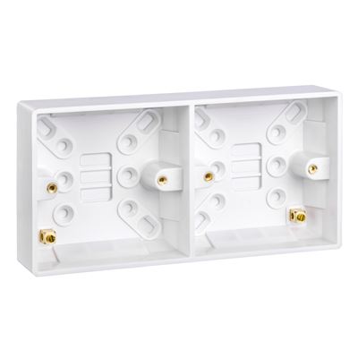 Picture of Dual Pattress 25mmwhite plastic