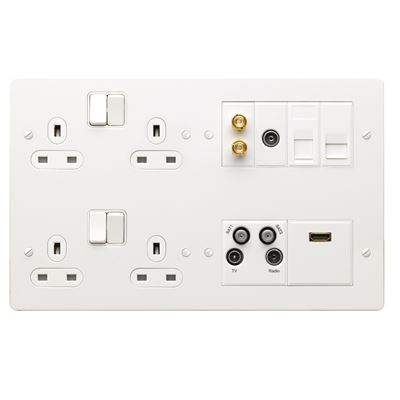 Picture of Telephone ( BT Master ) ModuleWhite Plastic Euro Module