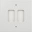 Picture of 2Module Moulded FrontWhite Plastic