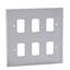 Picture of 6Module Moulded FrontWhite Plastic