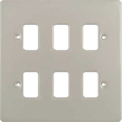 Picture of 6module Metalclad Front Plate