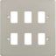 Picture of 6module Metalclad Front Plate