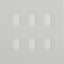 Picture of 6Module white metal plate