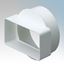 Picture of 110MM X 54MM CHANNEL ADAPTOR TO 100MM ROUND
SHORT MALE ADAPTOR
