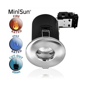 Picture of IP65 DOWNLIGHT  DOMED SATIN NICK 65MM CUT OUT

SUN
SHOWER