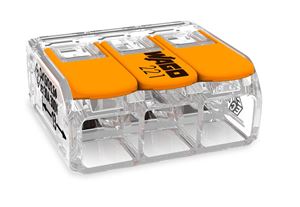 Picture of 6MM 3 LEVER COMPACT SPLICE CLEAR/ORANGE