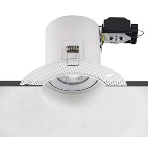 Picture of PLASTER IN DOWNLIGHT GU10 ADJUST
CUT OUT 85MM HEIGHT. 145MM