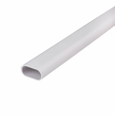 Picture of 20mm PVC Oval Conduit White 3mtr