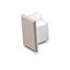 Picture of 16x25mm Stop End White