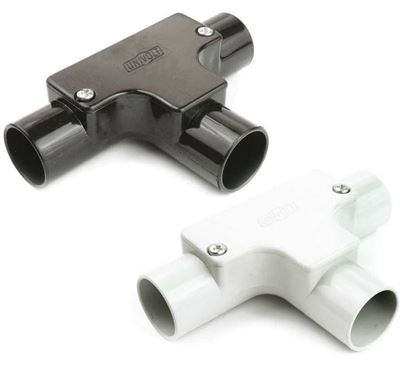 Picture of Tee Inspection PVC 25mm White