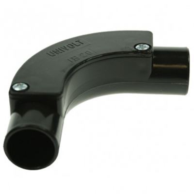 Picture of 20mm PVC Inspection Bend Black