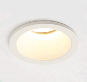 Picture of SLIM TRIM GU10 IP65 DOWNLIGHT DIECAST
MATT WHITE  70MM CUT OUT 44MM DEPTH
PROJECT COLLECTION/SEARCHLIGHT