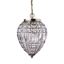 Picture of ANTIQUE BRASS/CRYSTAL GLASS  PENDANT
60W ES