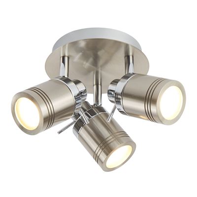 Picture of SAT SILVER TRIPLE BATHROOM SPOTLIGHT LED INC
4W GU10
SEARCHLIGHT