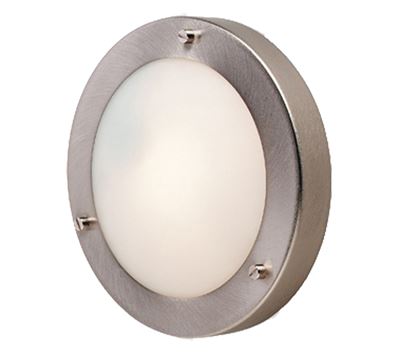 Picture of RONDO BATHROOM LIGHT
BRUSHED STEEL 1 X 40W G9
FIRSTLIGHT