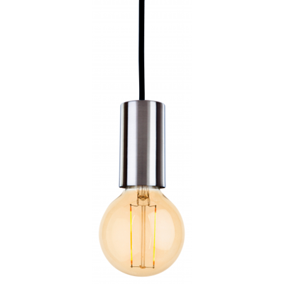 Picture of BERKELEY PENDANT BRUSHED STEEL
C/W LED VINTAGE LAMP
FIRSTLIGHT