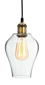 Picture of EMPIRE PENDANT
ANTIQUE BRASS/CLEAR GLASS 40W ES
FIRSTLIGHT