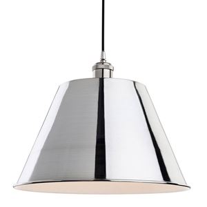 Picture of SAVOY PENDANT BRUSHED CHROME
1 X 60W ES
FIRSTLIGHT