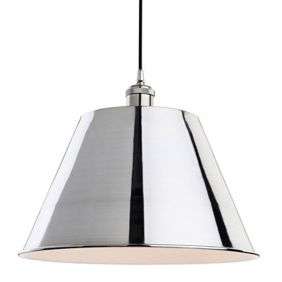 Picture of SAVOY PENDANT BRUSHED CHROME
1 X 60W ES
FIRSTLIGHT
