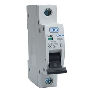 Picture of 20amp C TYPE MCB for BG Fuse Board
BG.