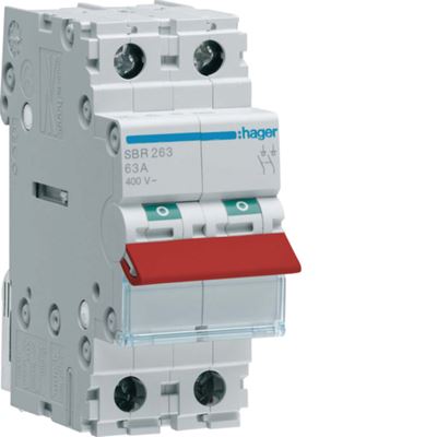 Picture of HAGER 63A
MAINS SWITCH