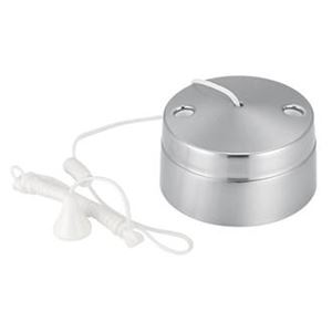Picture of Pull Cord Ceiling Switch satin silver 2way