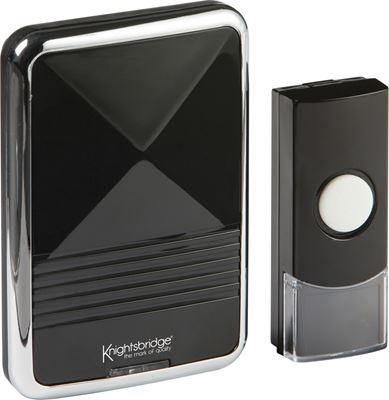 Picture of BLACK PLUG IN DOOR CHIME 80MTR KNIGHTSBRIDGE