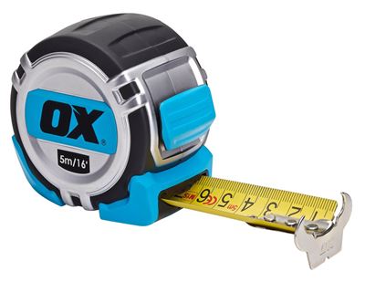 Picture of Ox pro Heavy Duty Tape Measure 5mtr
Metric & Imperial