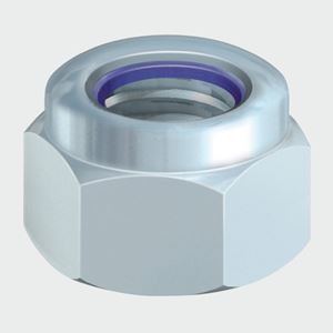 Picture of P Nylon Nut DIN982 BZP M10 4pcs
Bag4