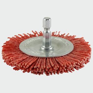 Picture of Shaft Mount Wheel Brush Nylon 75mmPTB