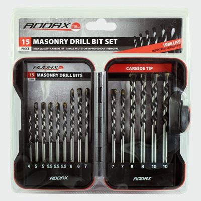 Picture of Masonary Drill Bit Set 15pc
ADS
