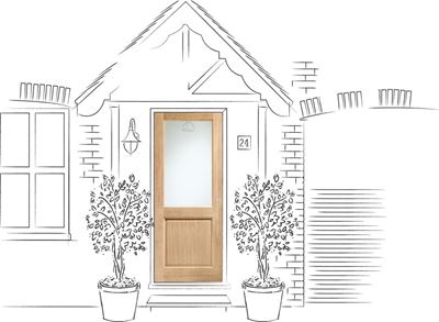 Picture of Dowelled 2XG Clear Glass (Double Glazed)
2032 x 813 x 44mm (32")