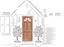 Picture of Dowelled Carolina Clear Glass (Single Glazed)
2032 x 813 x 44mm (32")