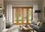 Picture of Ext Pre-Finished Oak 4' La Porte French Door Set (Brass)
1190 x 2074mm